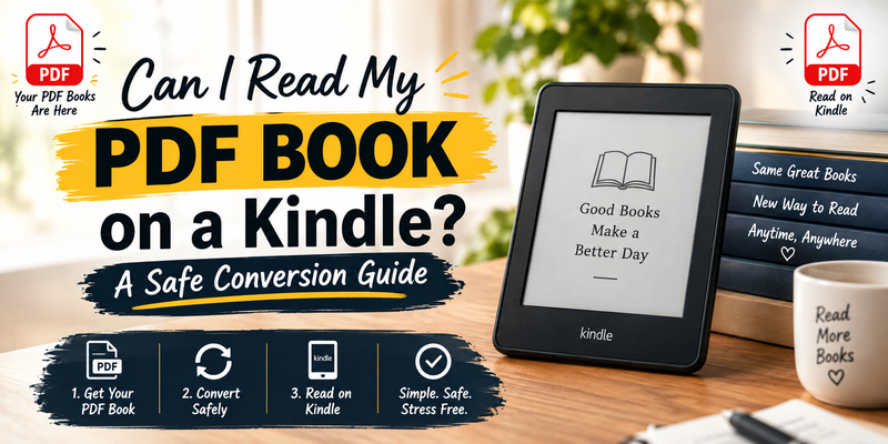 Can I Read My PDF Book on a Kindle? A Safe Conversion Guide