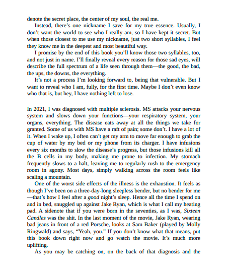 You With the Sad Eyes by Christina Applegate | Instant PDF Download (Memoir)