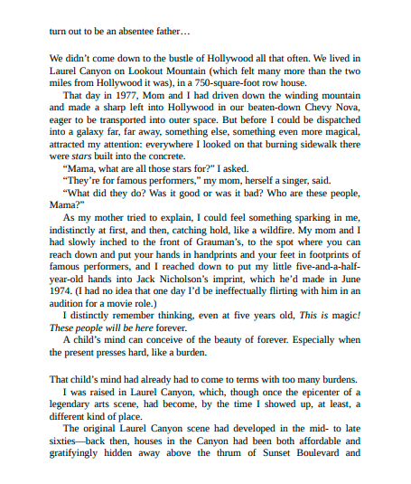 You With the Sad Eyes by Christina Applegate | Instant PDF Download (Memoir)