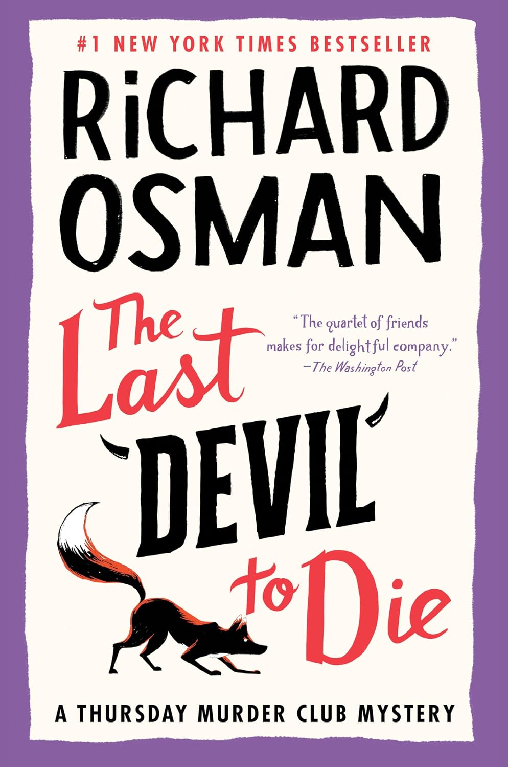 The Last Devil to Die by Richard Osman (Book 4 of 5: Thursday Murder Club Mysteries) | Instant PDF Download (No Physical Book)