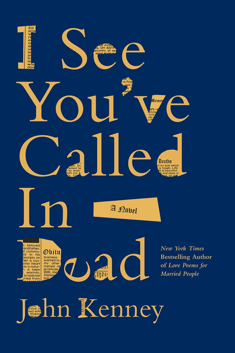 I See You've Called in Dead by John Kenney | Instant PDF Download (No Physical Book)