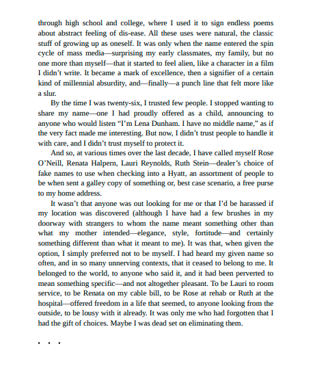 Famesick: A Memoir by Lena Dunham | Instant PDF Download | Celebrity Memoir