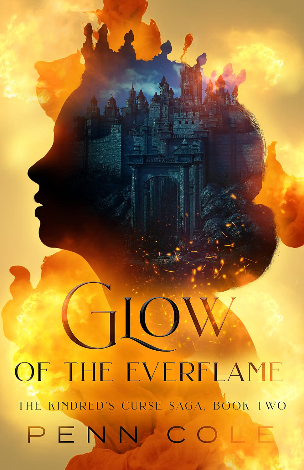 Glow of the Everflame by Penn Cole (Book 2 of 3: The Kindred's Curse Saga) | Instant PDF Download (No Physical Book)