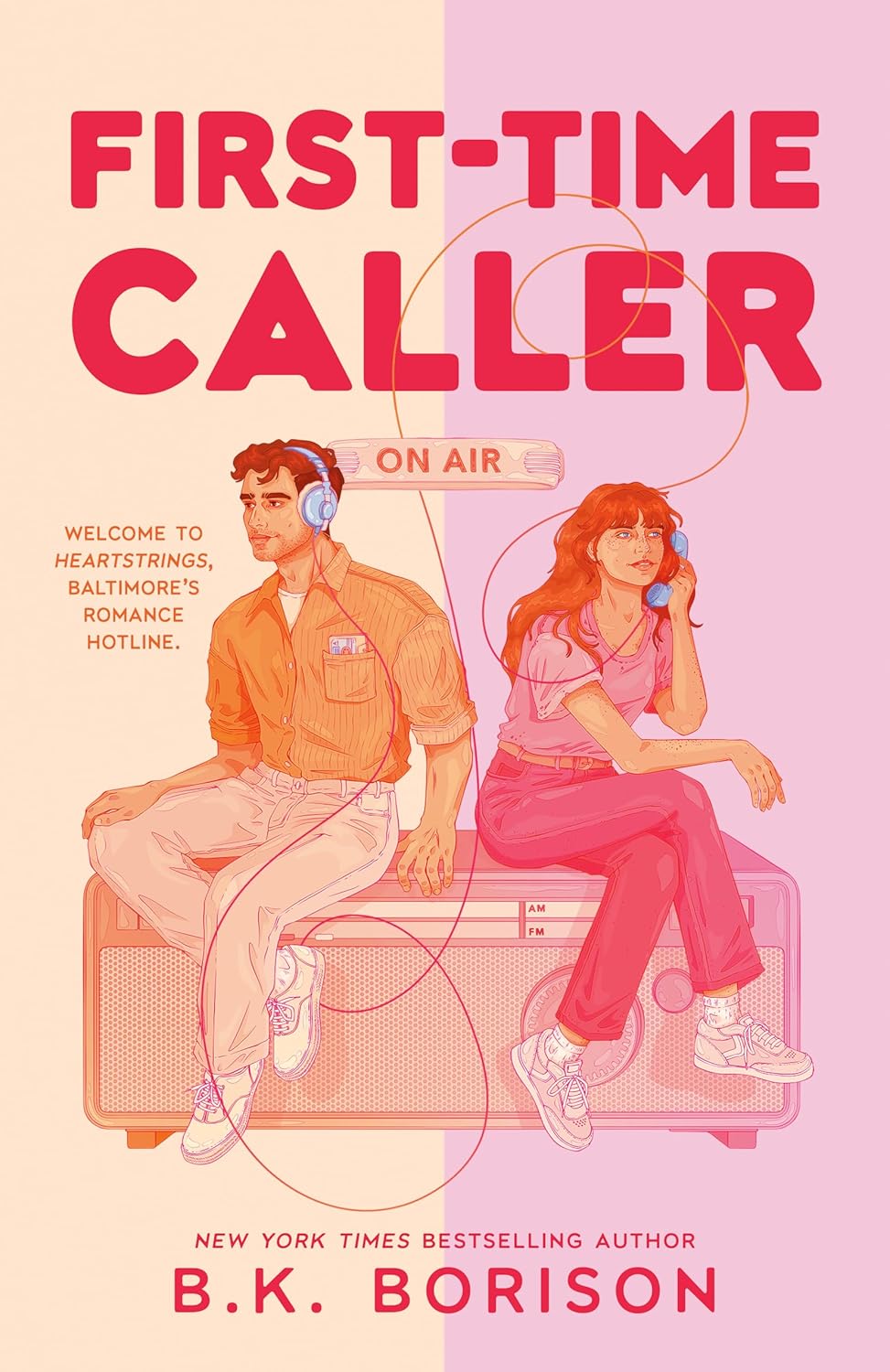 First-Time Caller by B.K. Borison (Book 1 of 3: Heartstrings) | Instant PDF Download (No Physical Book)