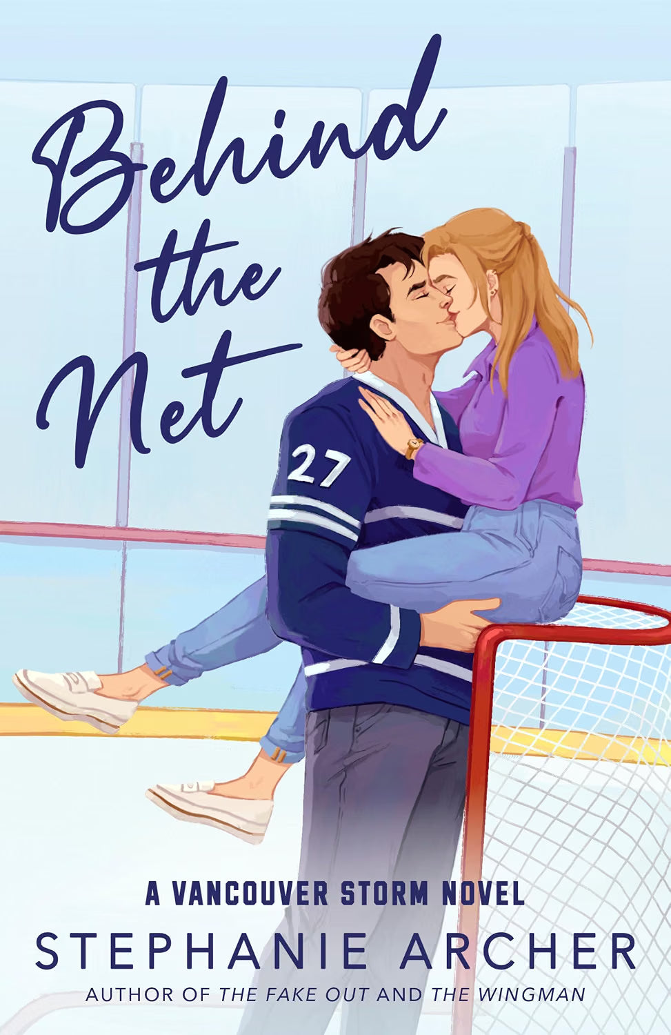 Behind the Net by Stephanie Archer (Book 1 of 5: Vancouver Storm) | Instant PDF Download (No Physical Book)