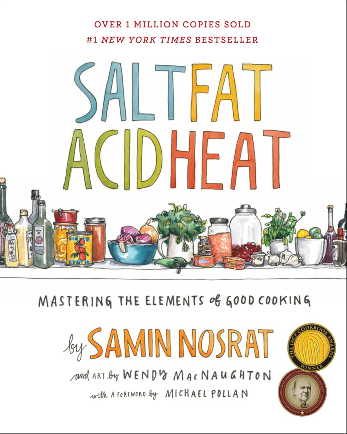 Salt, Fat, Acid, Heat: Mastering the Elements of Good Cooking by Samin Nosrat | Instant PDF Download (No Physical Book)