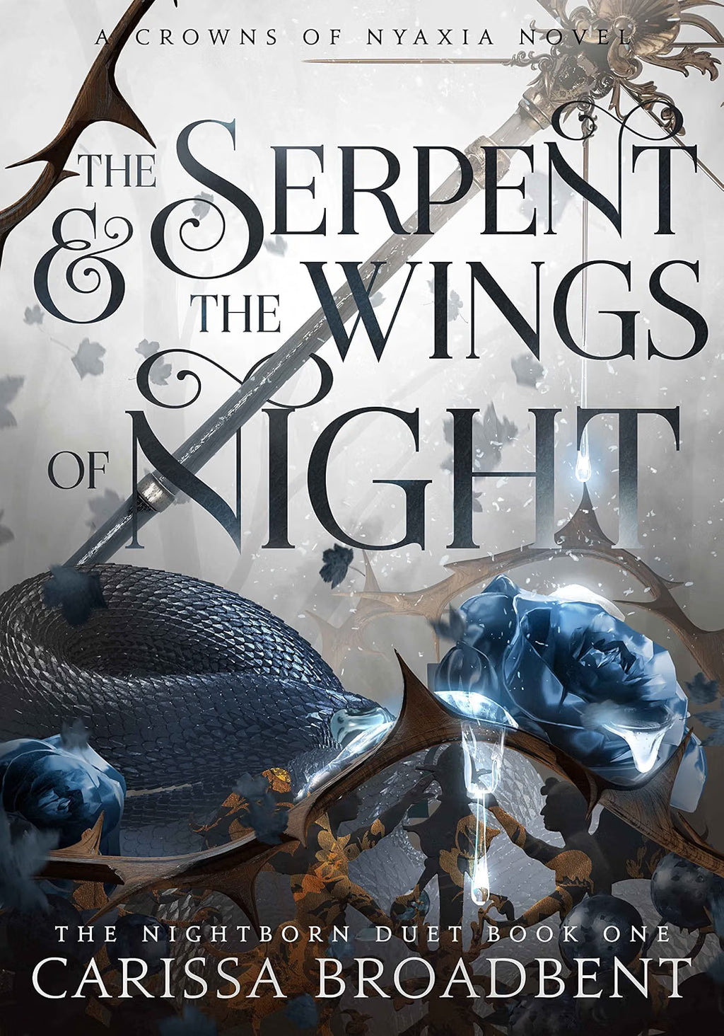 The Serpent and the Wings of Night by Carissa Broadbent (Book 1 of 5: Crowns of Nyaxia) | Instant PDF Download (No Physical Book)