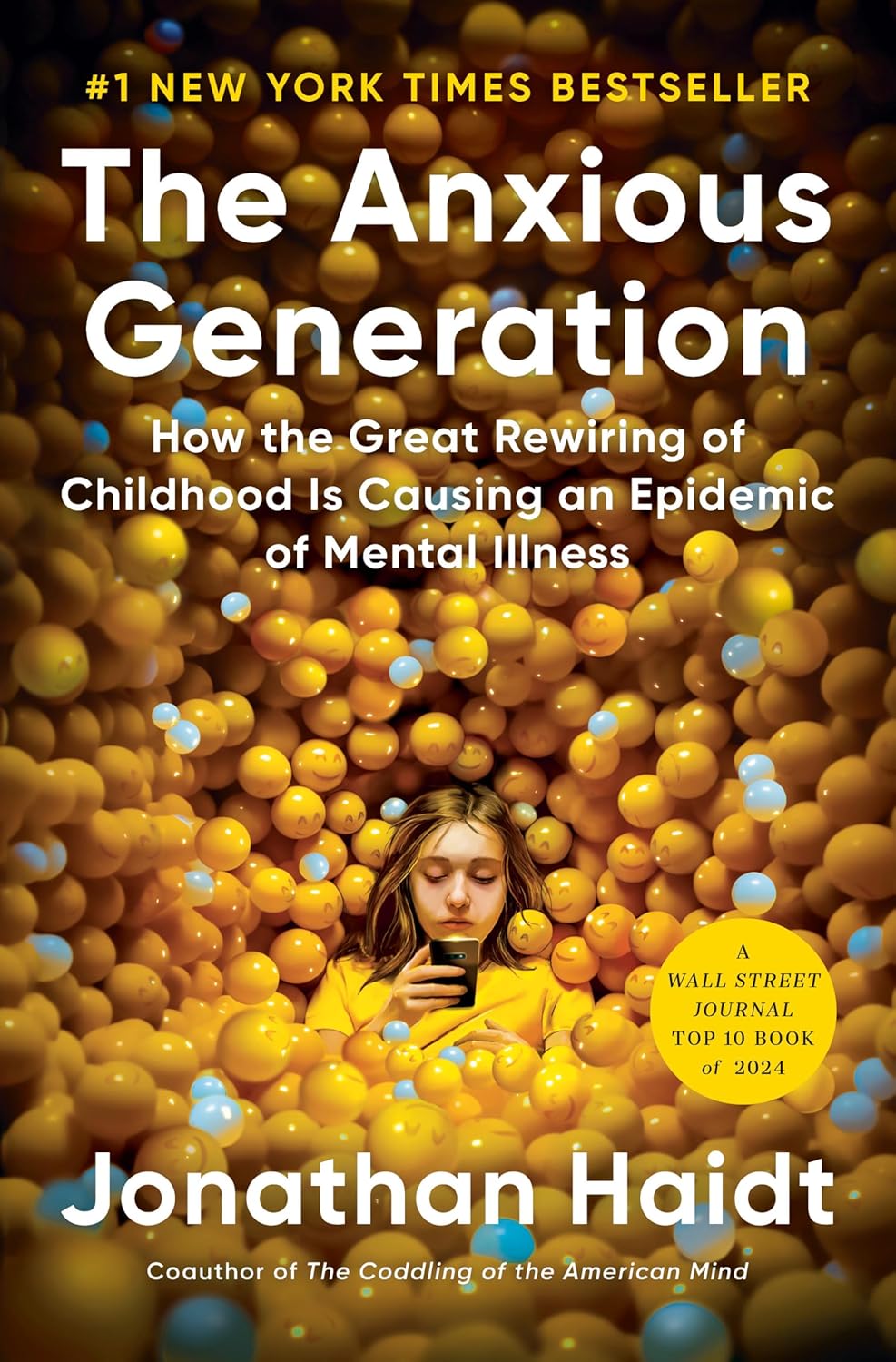 The Anxious Generation: How the Great Rewiring of Childhood Caused an Epidemic of Mental Illness by Jonathan Haidt | Instant PDF Download (No Physical Book)