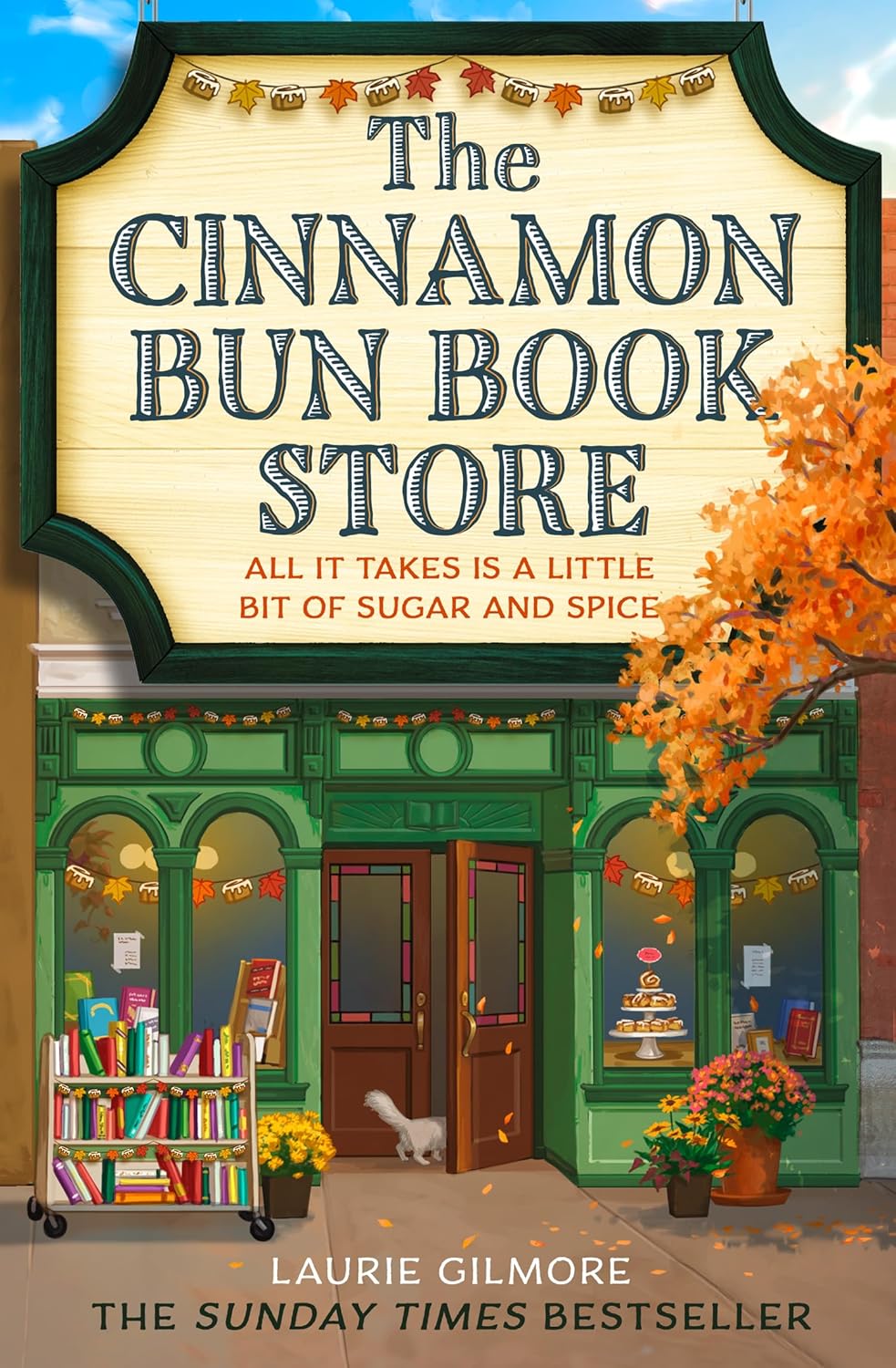 The Cinnamon Bun Book Store by Laurie Gilmore (Book 2 of 6: Dream Harbor) | Instant PDF Download (No Physical Book)