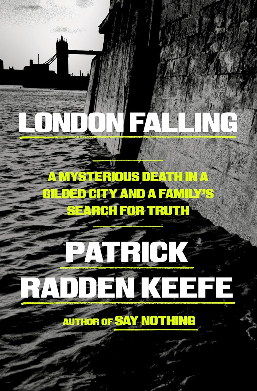 London Falling by Patrick Radden Keefe | Instant PDF Download (No Physical Book)