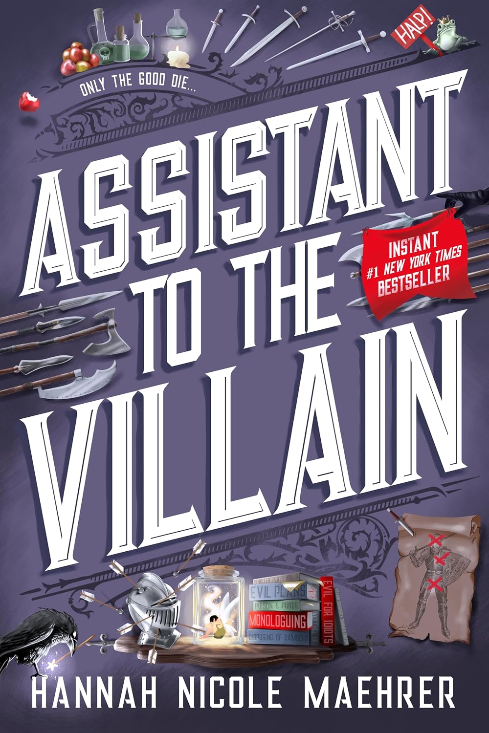 Assistant to the Villain by Hannah Nicole Maehrer (Book 1 of 4: Assistant and the Villain) | Instant PDF Download (No Physical Book)