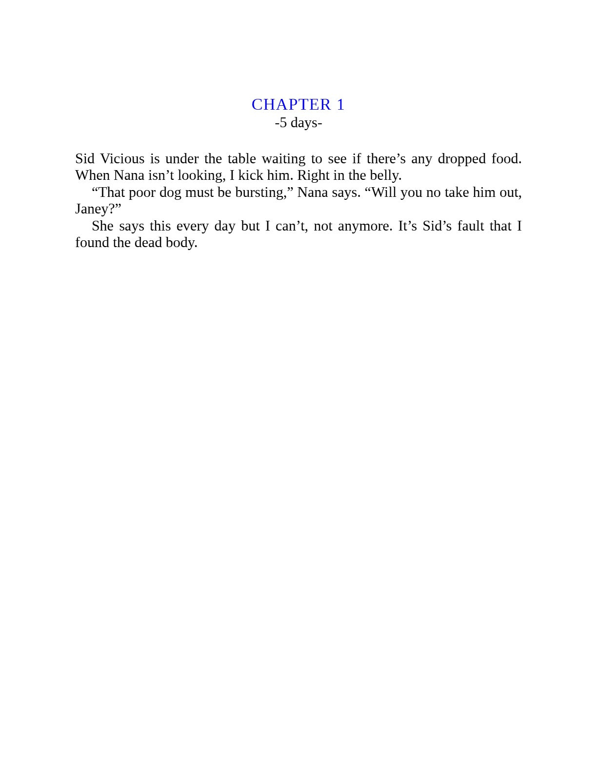 A Bad, Bad Place by Frances Crawford | Instant PDF Download (No Physical Book)