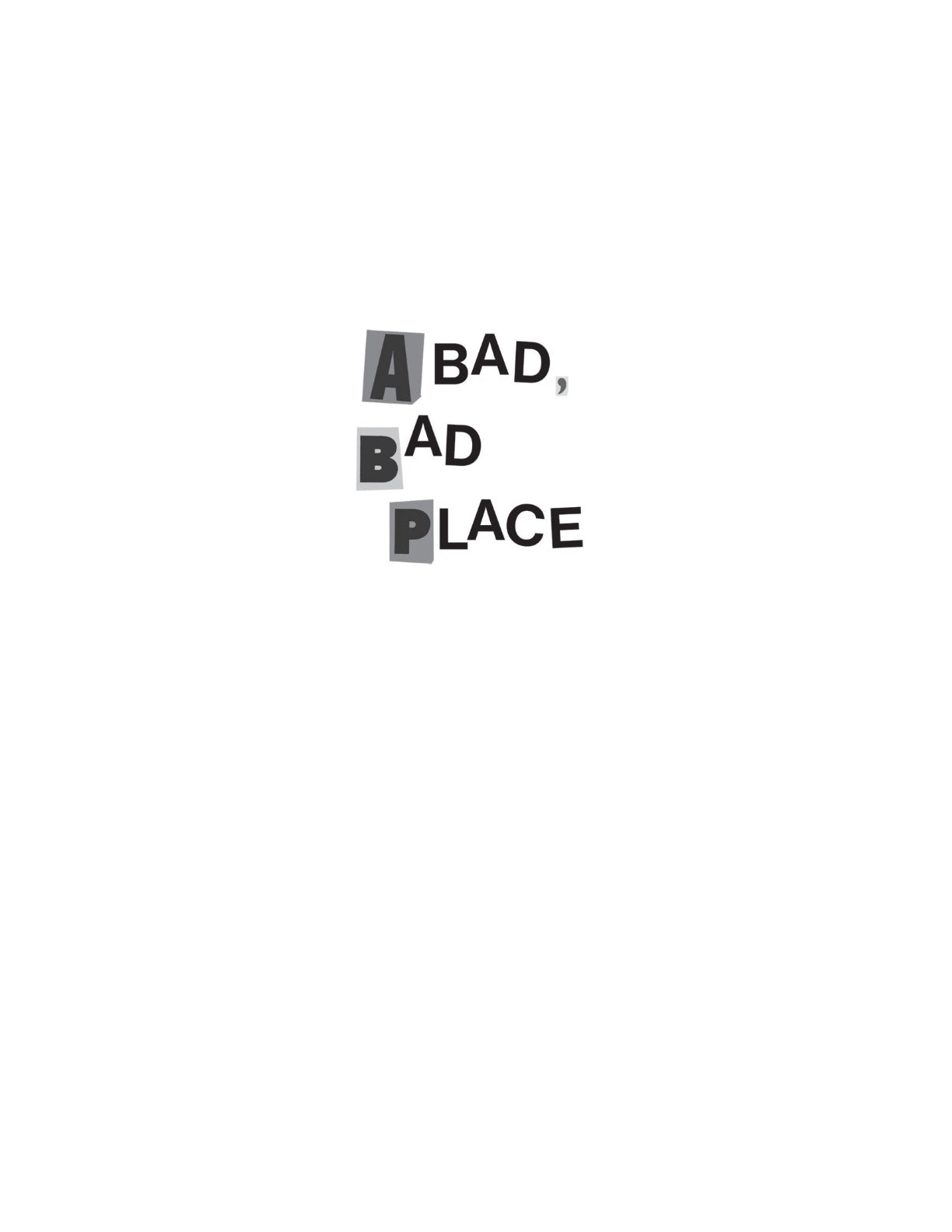 A Bad, Bad Place by Frances Crawford | Instant PDF Download (No Physical Book)