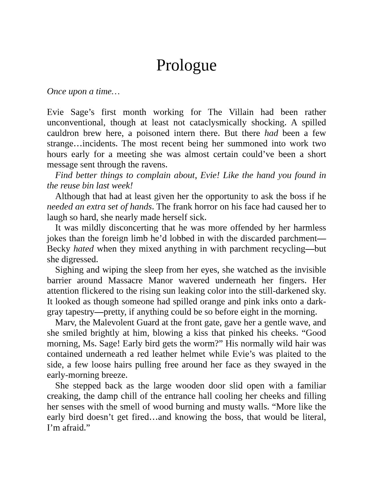 Accomplice to the Villain by Hannah Nicole Maehrer (Book 3 of 4: Assistant and the Villain) | Instant PDF Download (No Physical Book)