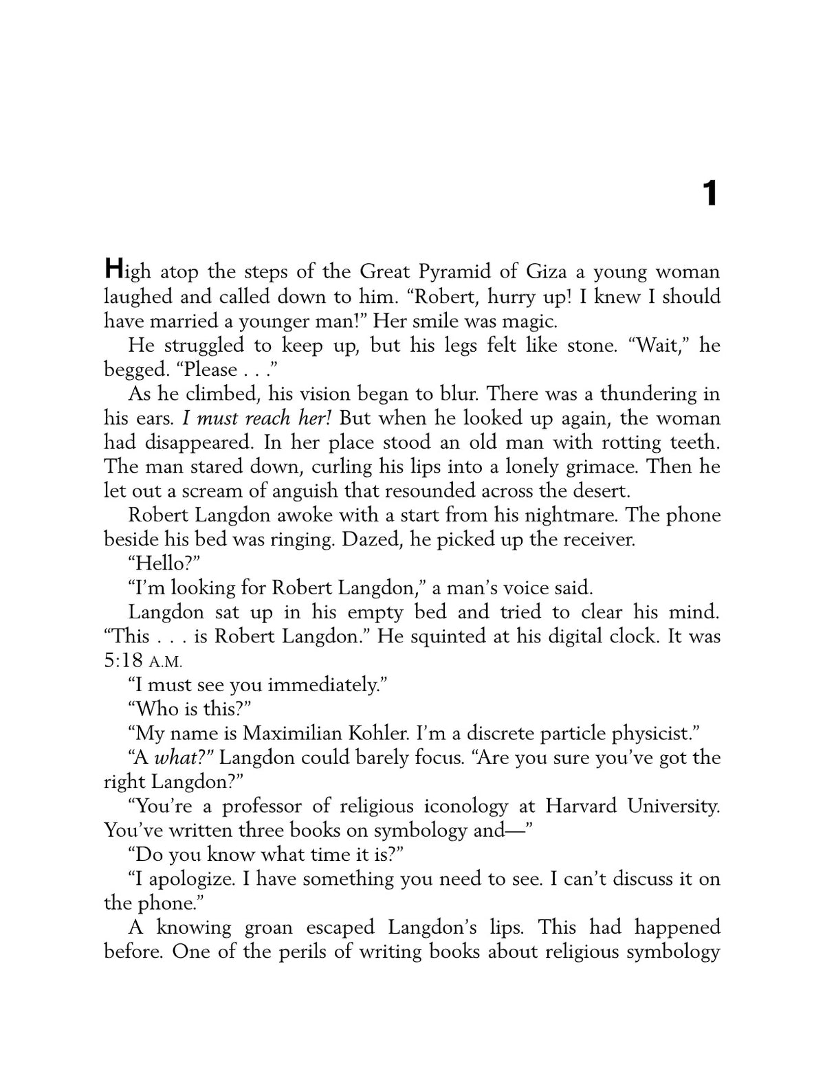 Angels & Demons by Dan Brown (Book 1 of 6: Robert Langdon) | Instant PDF Download (No Physical Book)