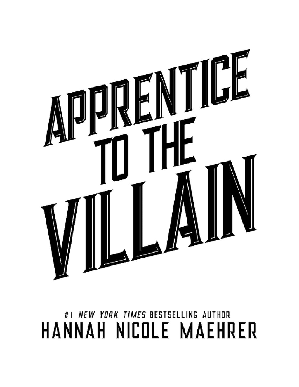 Assistant to the Villain by Hannah Nicole Maehrer (Book 2 of 4: Assistant and the Villain) | Instant PDF Download (No Physical Book)