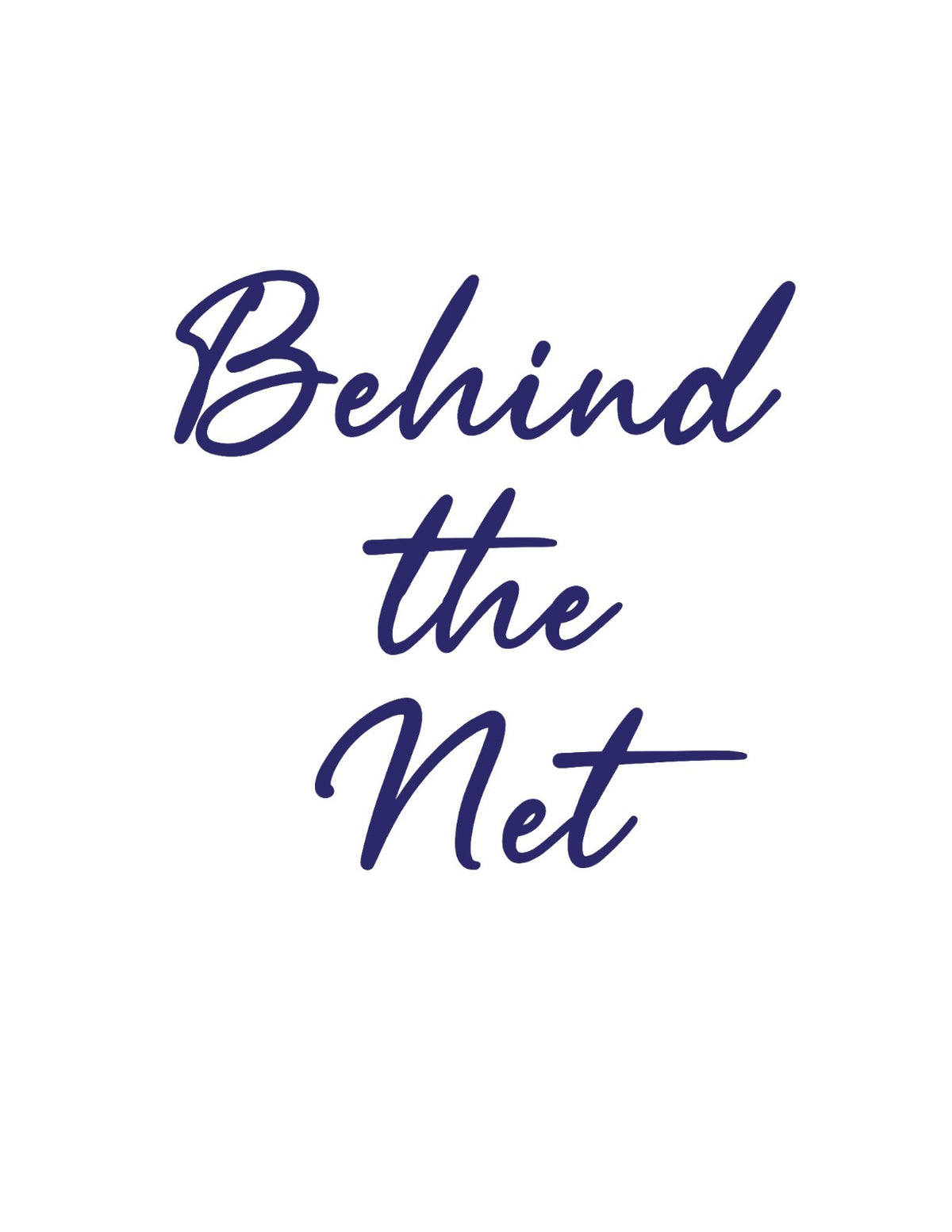 Behind the Net by Stephanie Archer (Book 1 of 5: Vancouver Storm) | Instant PDF Download (No Physical Book)