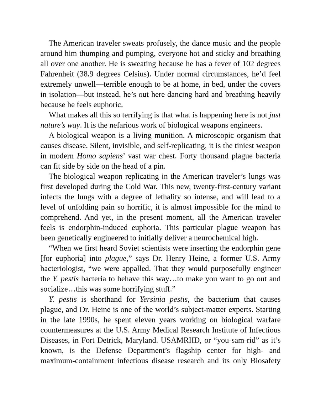 Biological War: A Scenario by Annie Jacobsen | Instant PDF Download (No Physical Book)