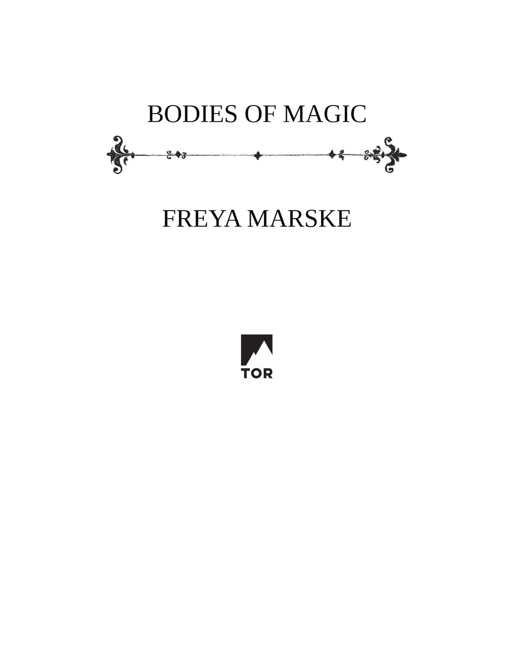 Bodies of Magic by Freya Marske | Instant PDF Download (No Physical Book)