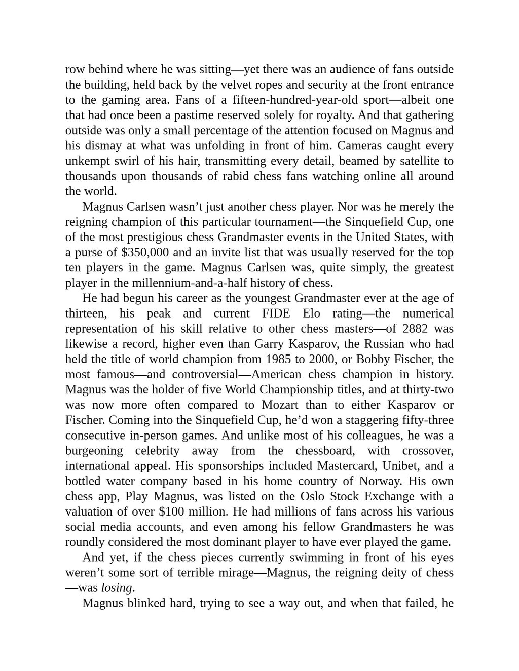 Checkmate: Genius, Lies, Ambition, and the Biggest Scandal in Chess by Ben Mezrich | Instant PDF Download (No Physical Book)
