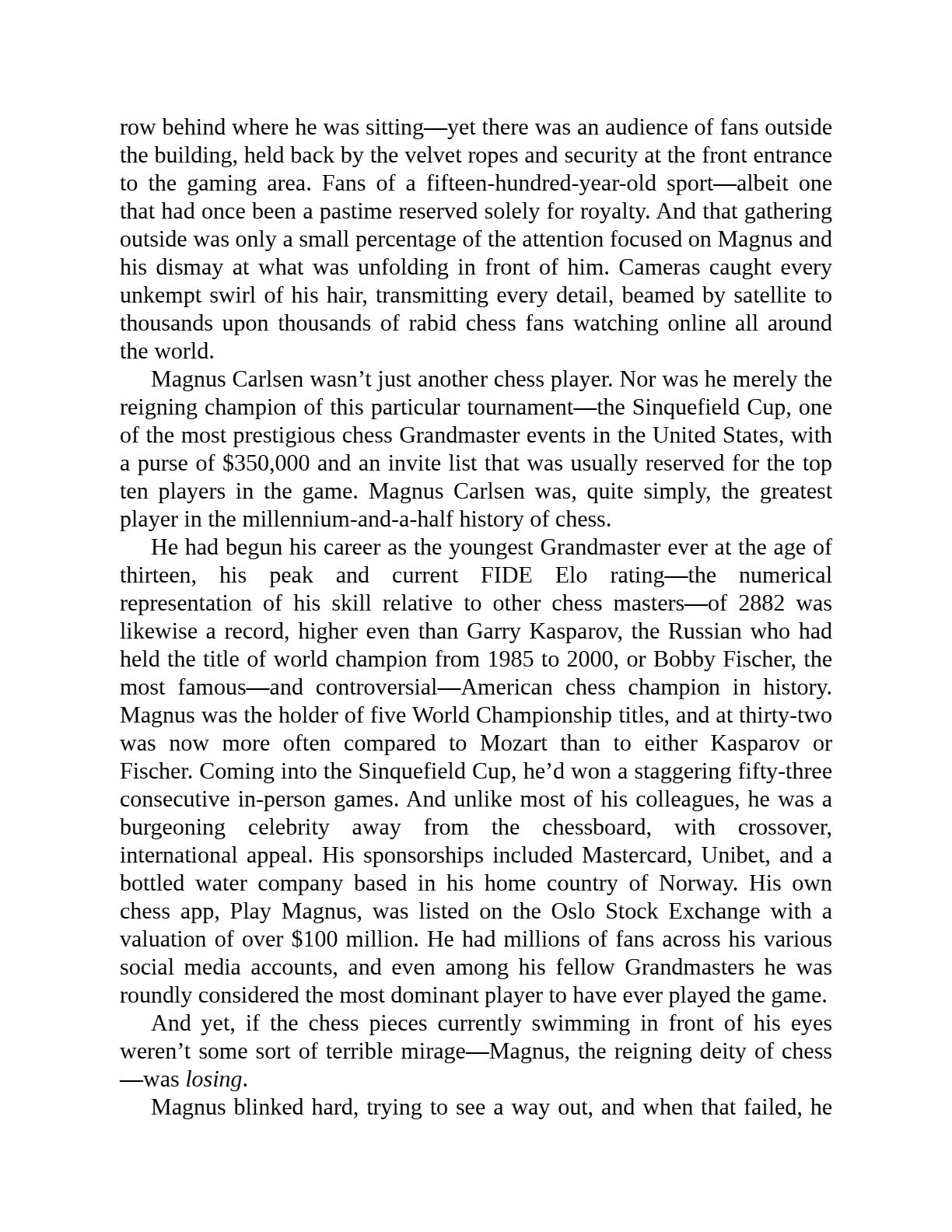 Checkmate: Genius, Lies, Ambition, and the Biggest Scandal in Chess by Ben Mezrich | Instant PDF Download (No Physical Book)