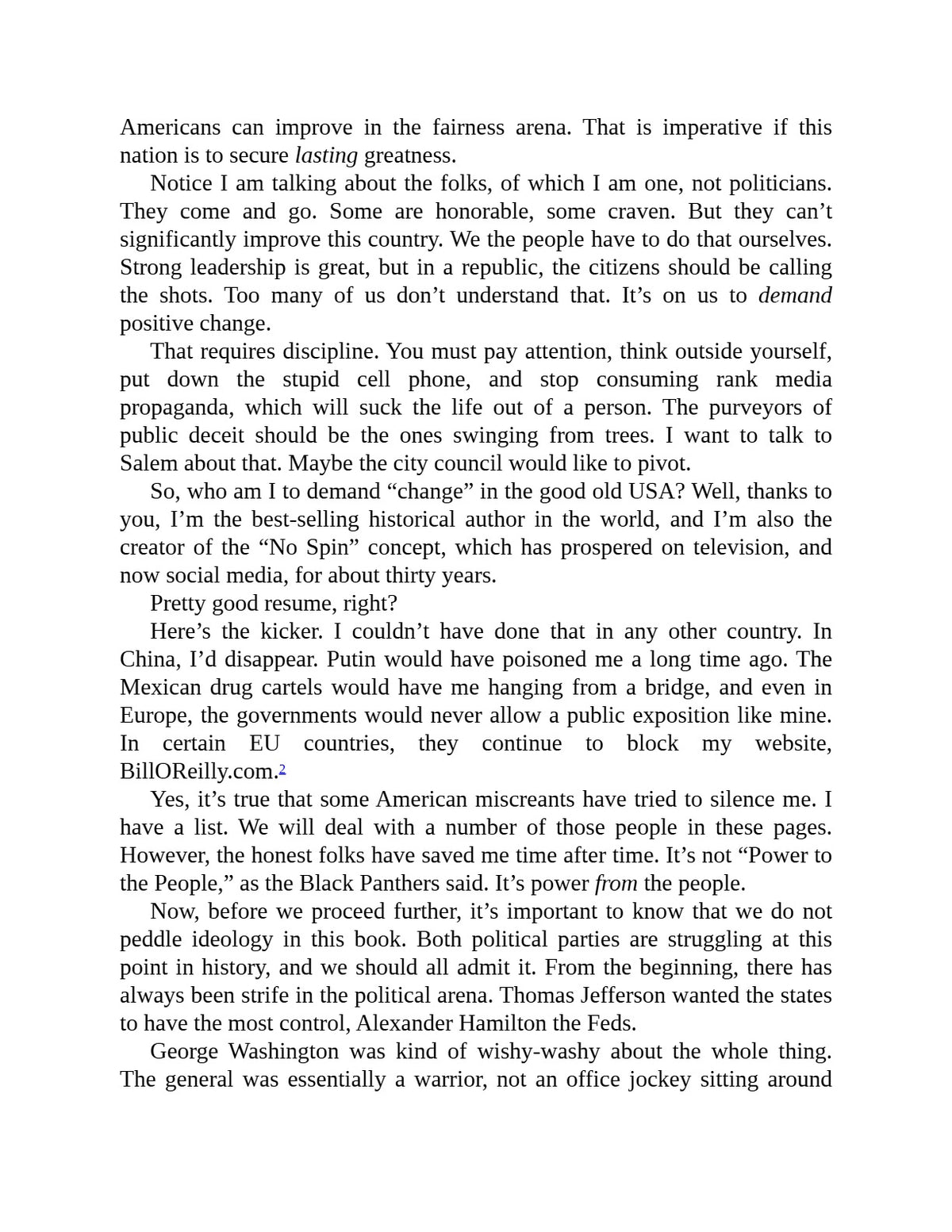 Confronting America: What Has to Change by Bill O'Reilly & Josh Hammer (Book 3 of 3: Bill O'Reilly's Confronting Series) | Instant PDF Download (No Physical Book)