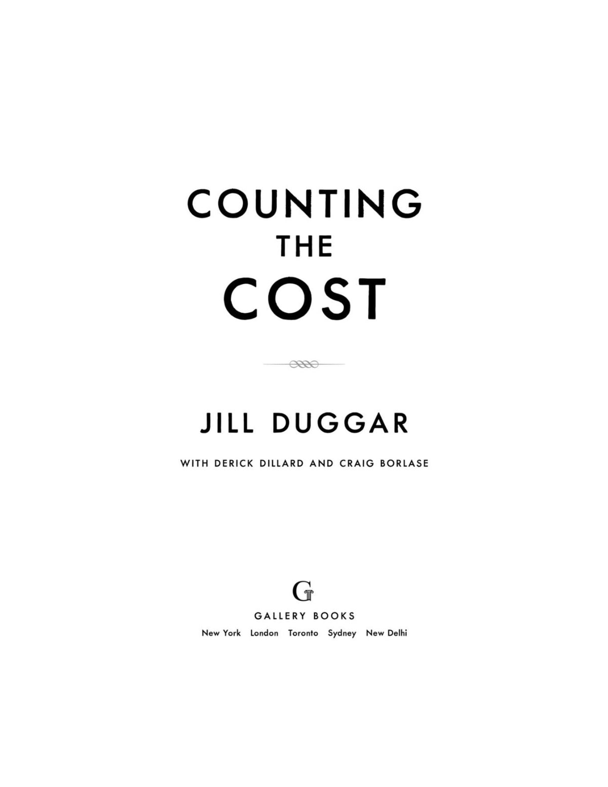 Counting the Cost by Jill Duggar, Derick Dillard, and Craig Borlase | Instant PDF Download (No Physical Book)