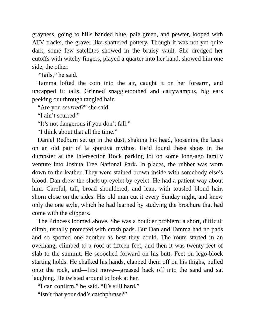 Crux by Gabriel Tallent | Instant PDF Download (No Physical Book)