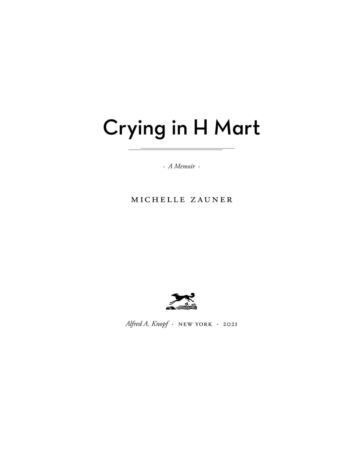 Crying in H Mart: A Memoir by Michelle Zauner | Instant PDF Download (No Physical Book)
