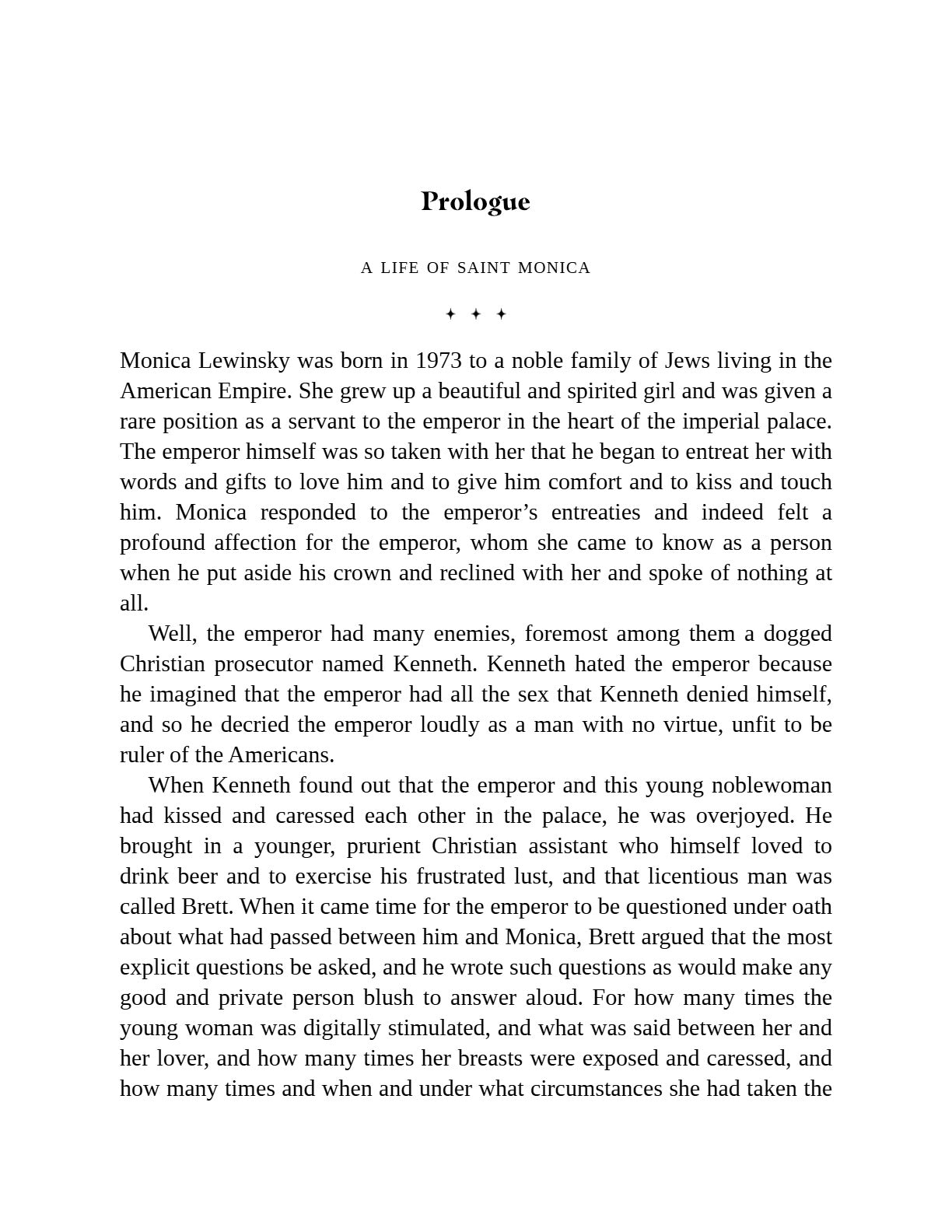 Dear Monica Lewinsky: A Novel by Julia Langbein | Instant PDF Download (No Physical Book)
