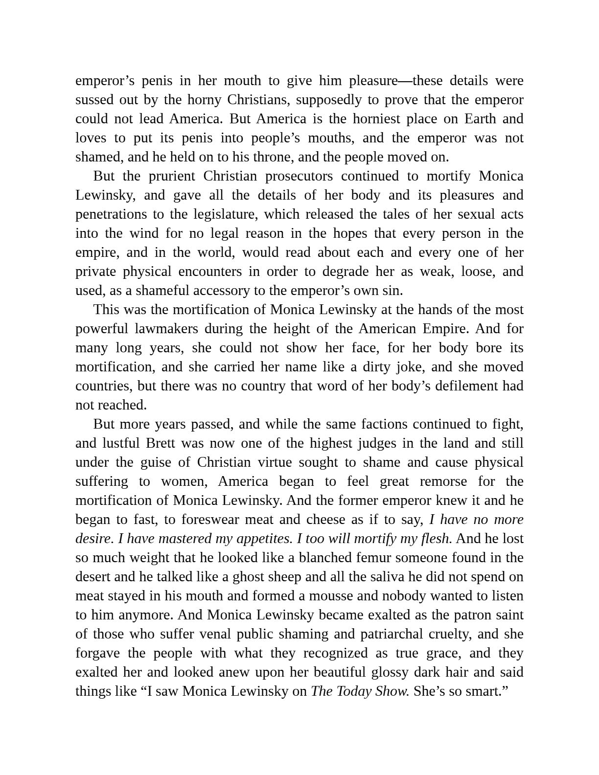 Dear Monica Lewinsky: A Novel by Julia Langbein | Instant PDF Download (No Physical Book)
