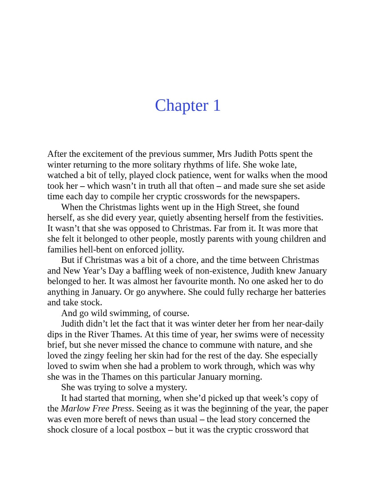 Death Comes to Marlow by Robert Thorogood (Book 2 of 5: The Marlow Murder Club) | Instant PDF Download (No Physical Book)
