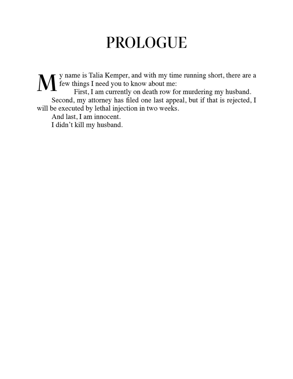 Death Row by Freida McFadden (Book 1 of 6: Alibis) | Instant PDF Download (No Physical Book)