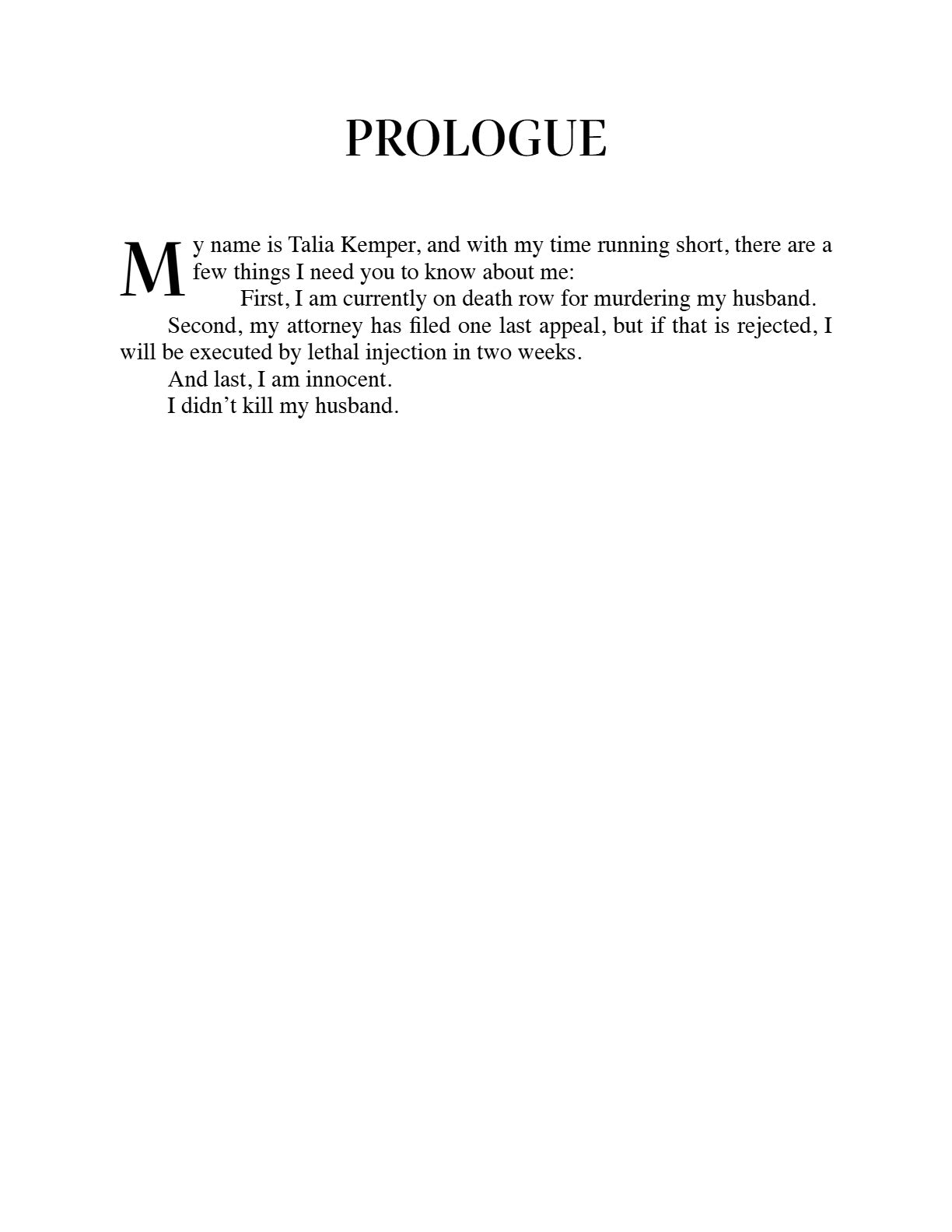 Death Row by Freida McFadden (Book 1 of 6: Alibis) | Instant PDF Download (No Physical Book)