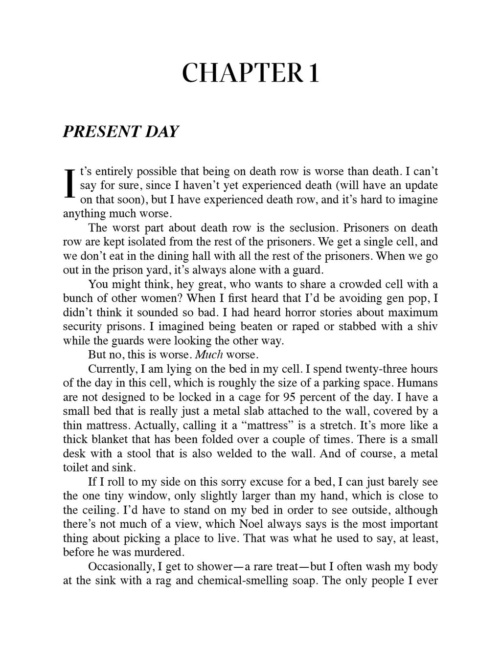 Death Row by Freida McFadden (Book 1 of 6: Alibis) | Instant PDF Download (No Physical Book)