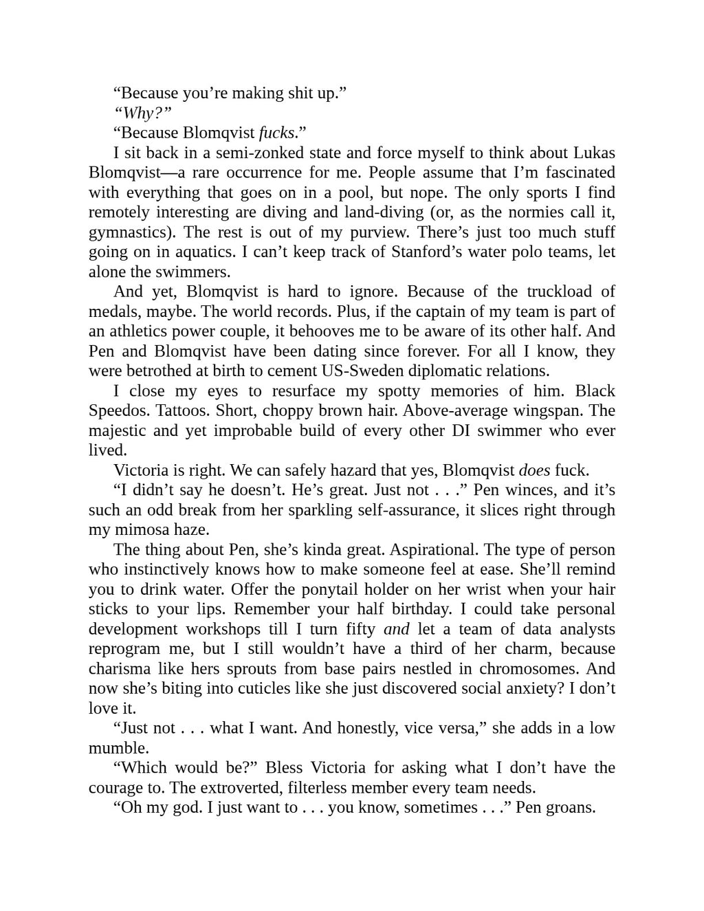 Deep End by Ali Hazelwood | Instant PDF Download (No Physical Book)