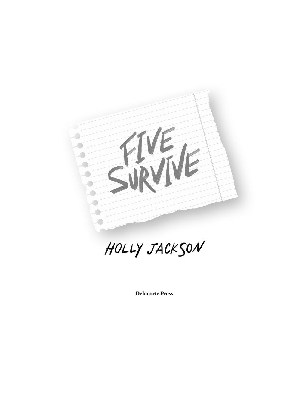 Five Survive by Holly Jackson | Instant PDF Download (No Physical Book)