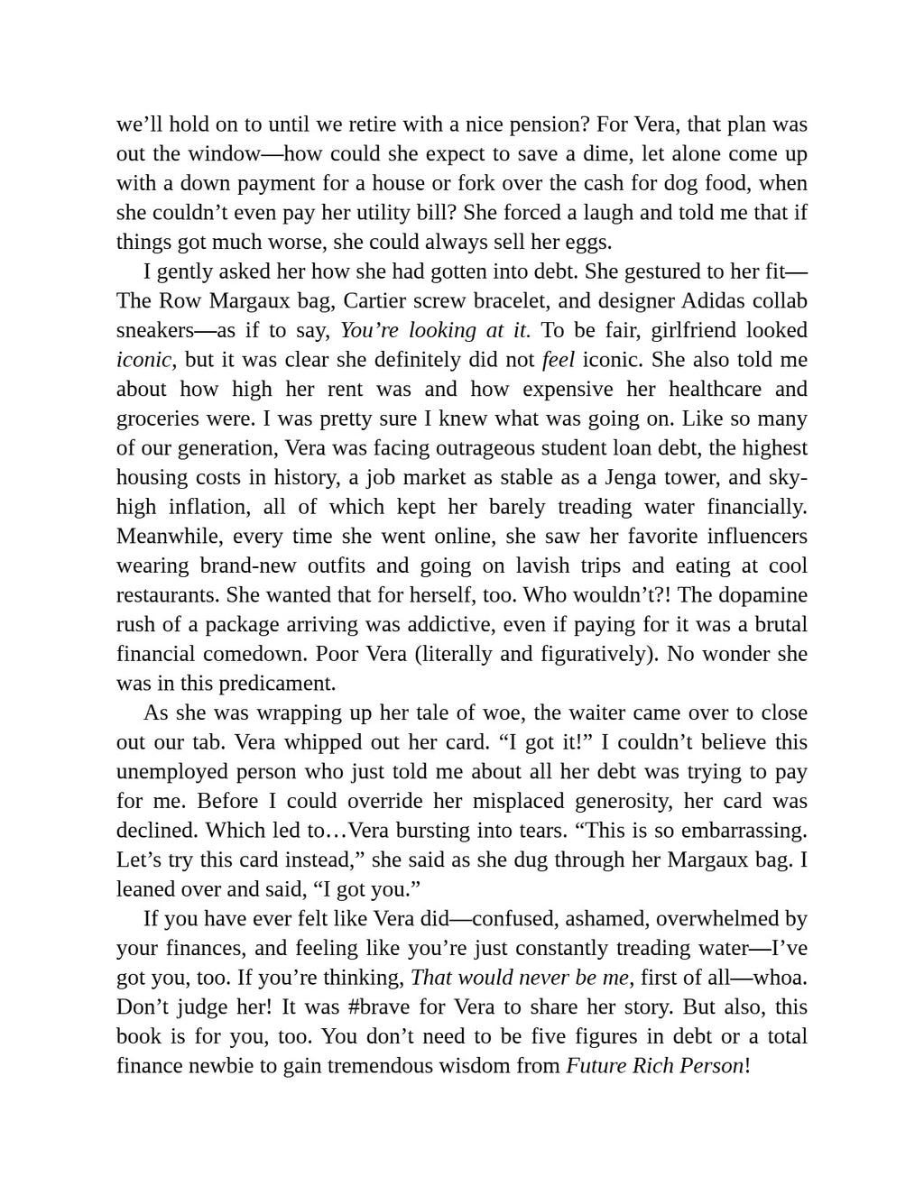 Future Rich Person: The New Rules for Building Wealth by Haley Sacks | Instant PDF Download (No Physical Book)
