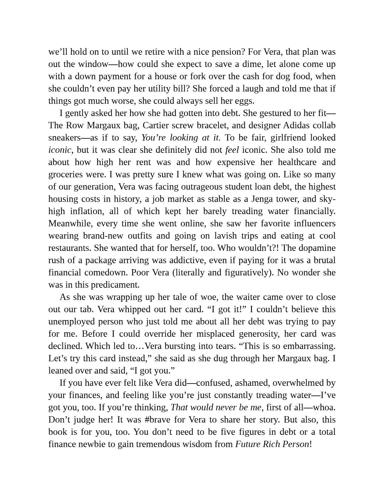 Future Rich Person: The New Rules for Building Wealth by Haley Sacks | Instant PDF Download (No Physical Book)
