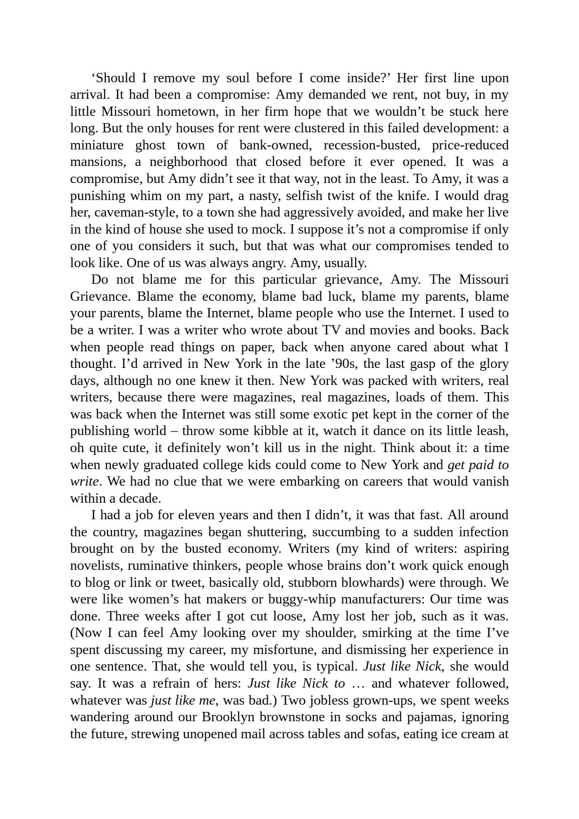 Gone Girl by Gillian Flynn | Instant PDF Download (No Physical Book)