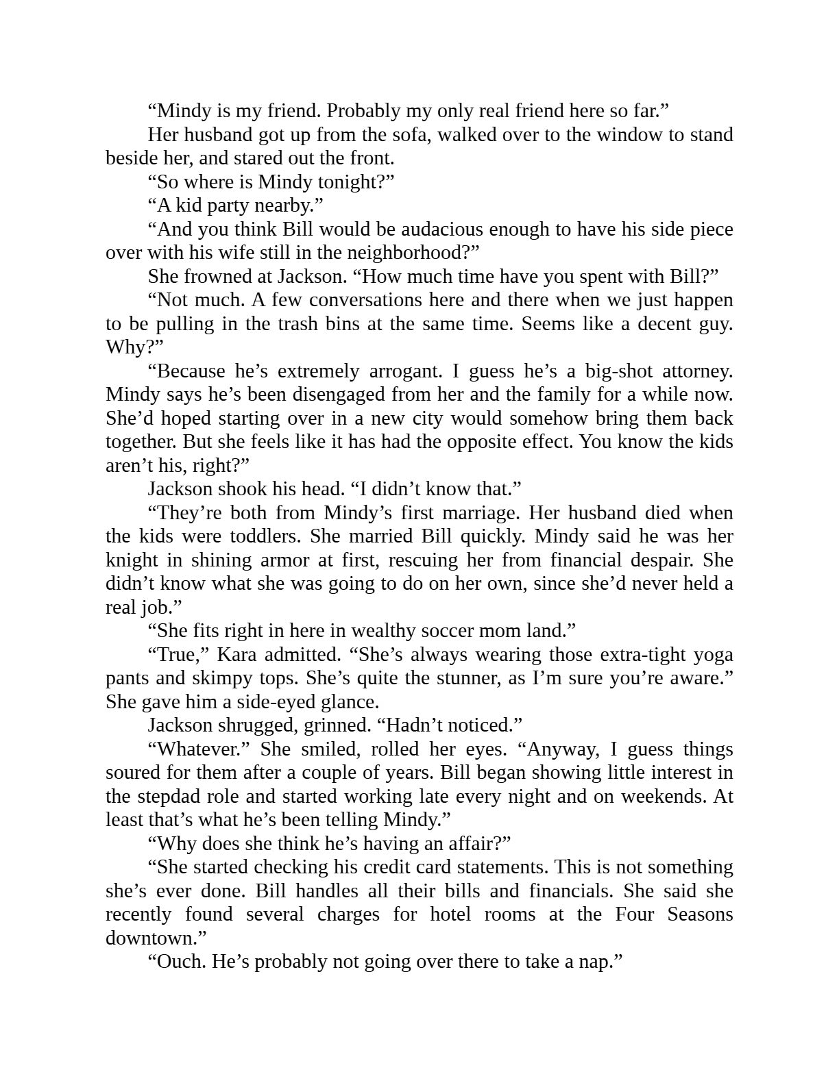 Good Neighbors by Chad Zunker (Book 5 of 6: Alibis) | Instant PDF Download (No Physical Book)