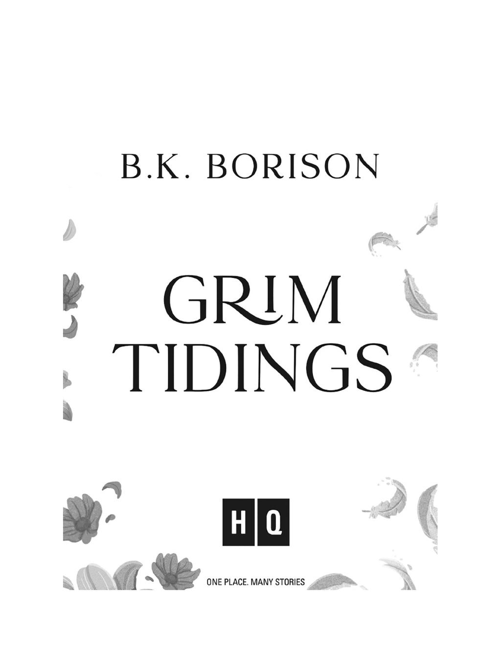 Grim Tidings by B.K. Borison (Book 2 of 2: Ghosted) | Instant PDF Download (No Physical Book)