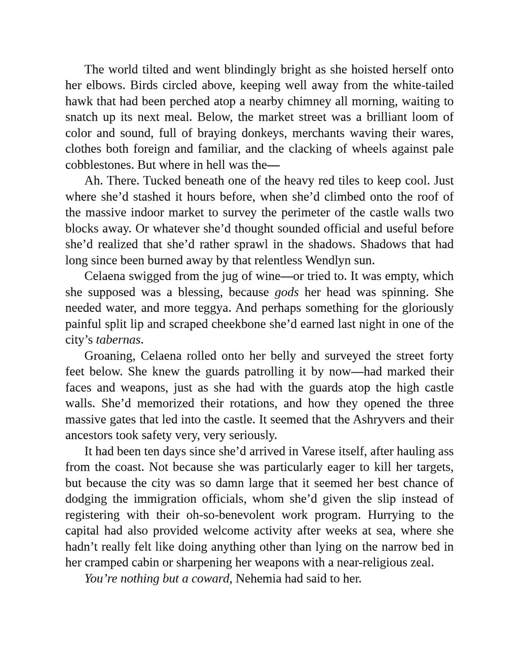 Heir of Fire by Sarah J. Maas (Book 3 of 7: Throne Of Glass Series) | Instant PDF Download (No Physical Book)