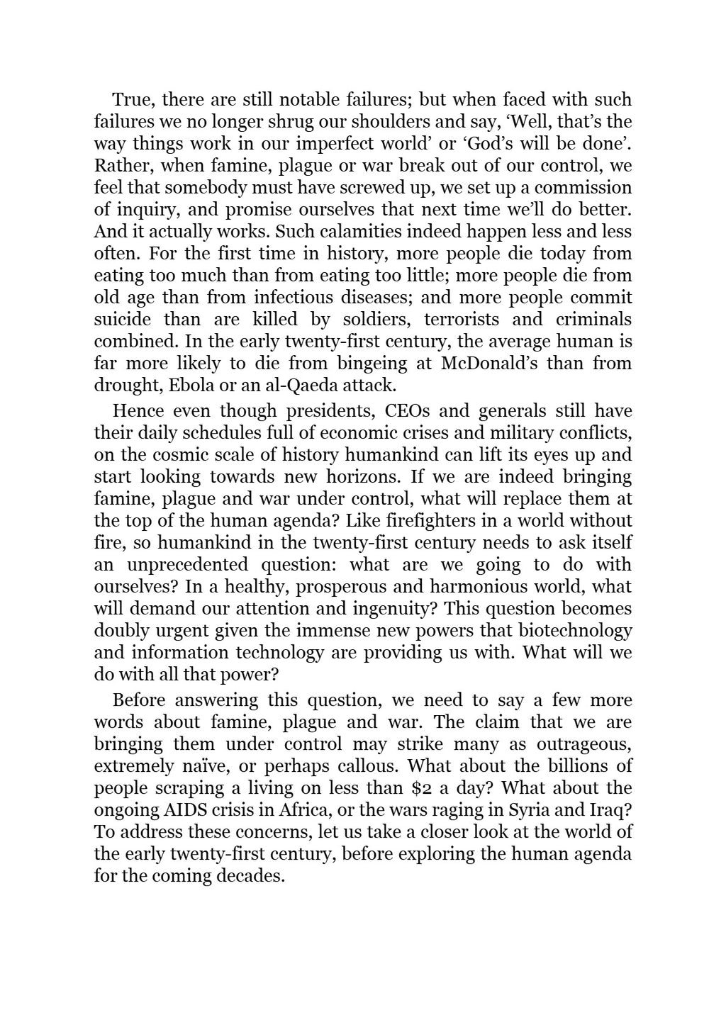 Homo Deus: A History of Tomorrow by Yuval Noah Harari (Book 2 of 2: A Brief History Series)| Instant PDF Download (No Physical Book)