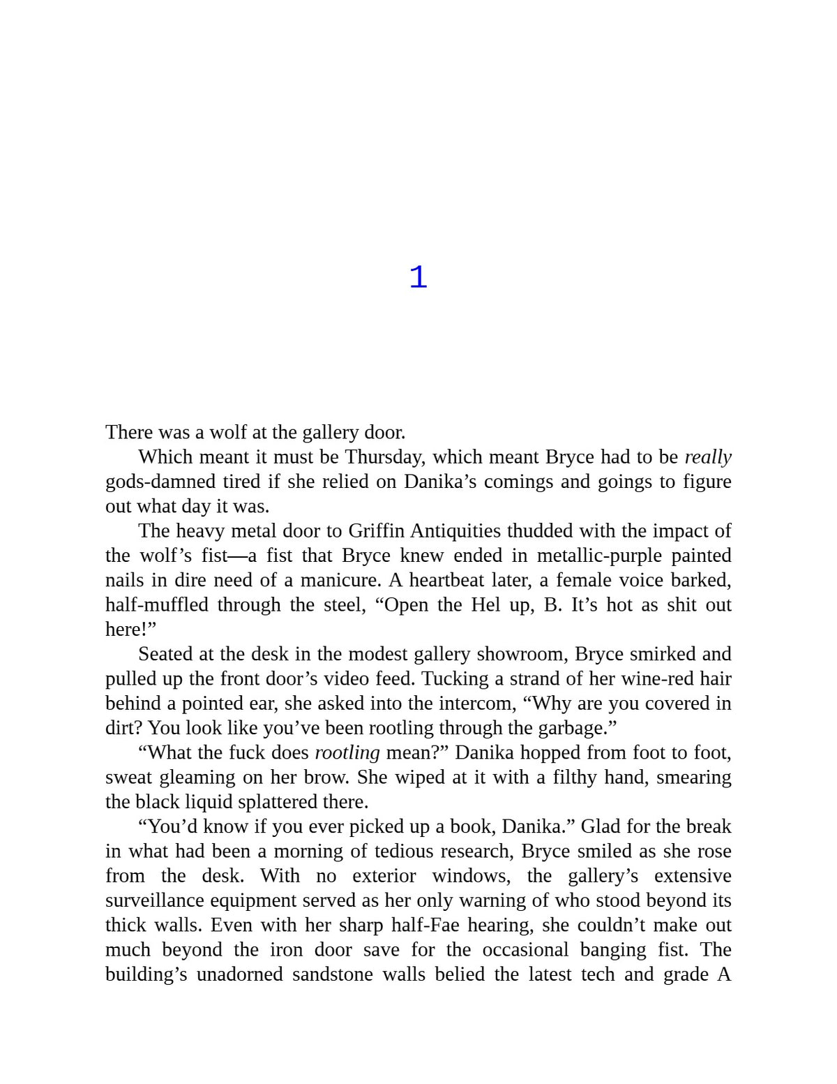 House of Earth and Blood by Sarah J. Maas (Book 1 of 3: Crescent City) | Instant PDF Download (No Physical Book)