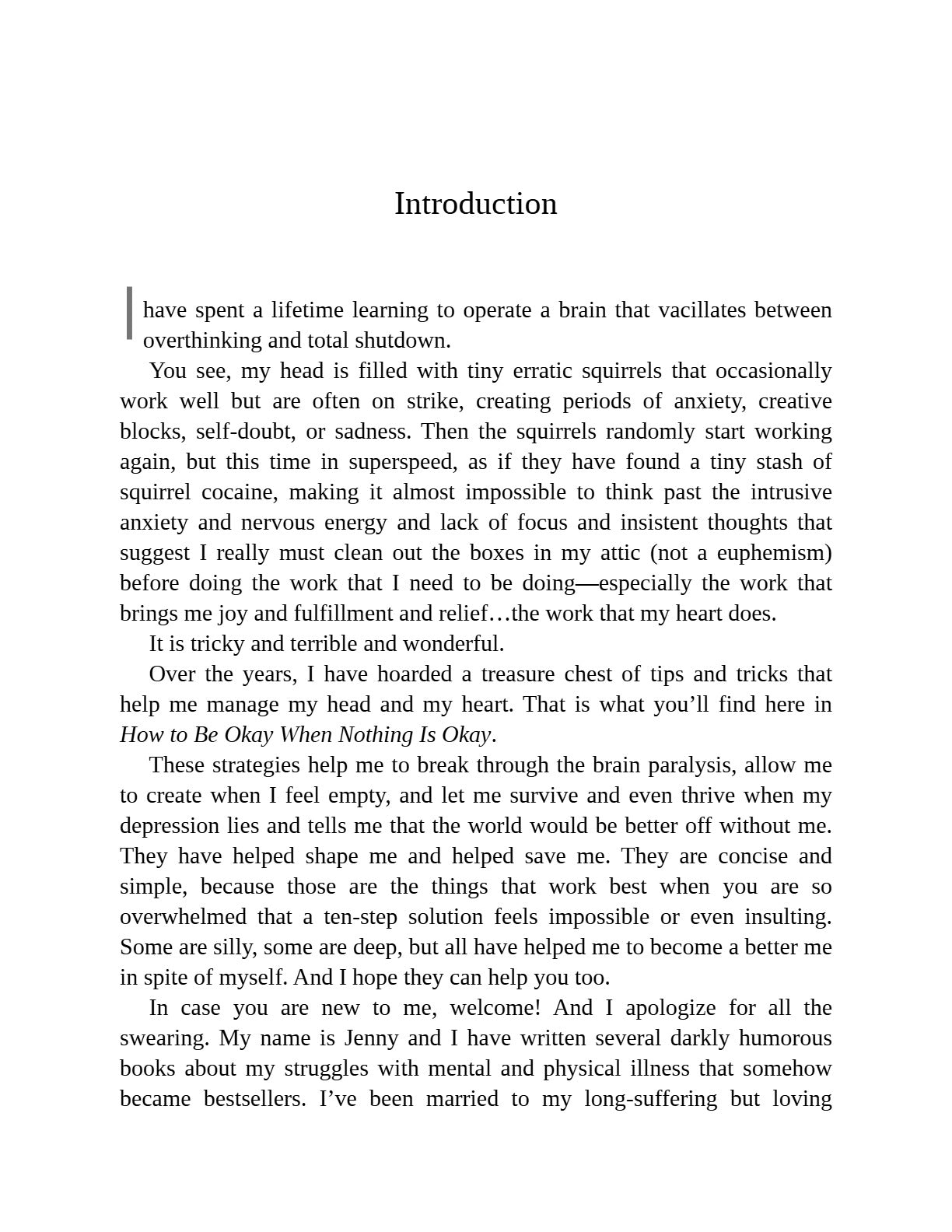How to Be Okay When Nothing Is Okay by Jenny Lawson | Instant PDF Download (No Physical Book)