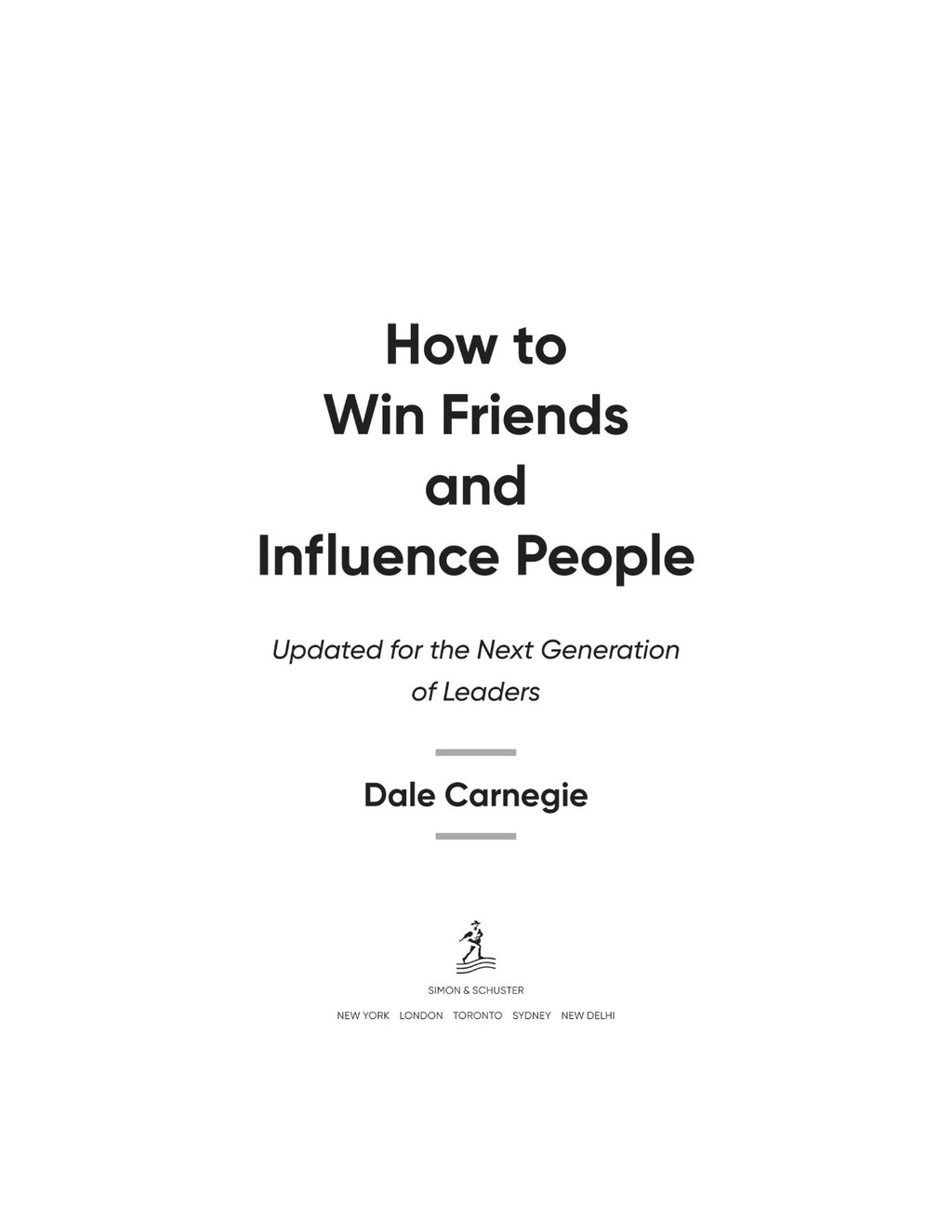 How to Win Friends and Influence People: Updated For the Next Generation of Leaders by Dale Carnegie | Instant PDF Download (No Physical Book)