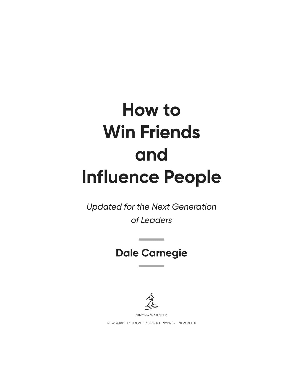 How to Win Friends and Influence People: Updated For the Next Generation of Leaders by Dale Carnegie | Instant PDF Download (No Physical Book)