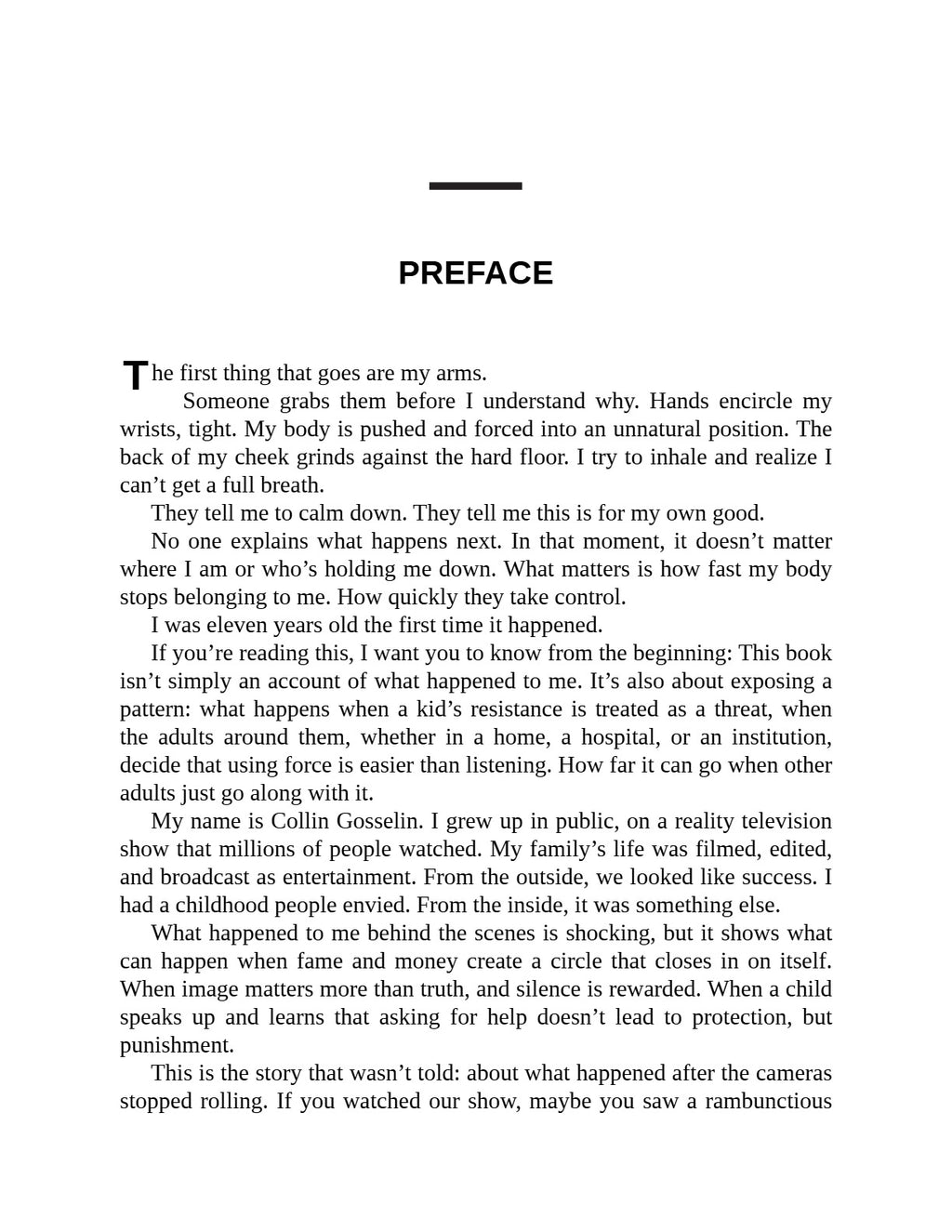 In the Shadow of Eight: Surviving the Reality of My Childhood by Collin Gosselin | Instant PDF Download (No Physical Book)