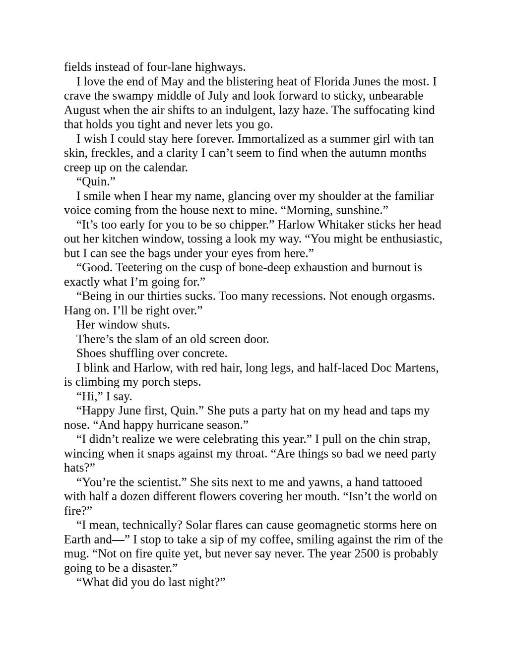 In Stormy Weather by Chelsea Curto | Instant PDF Download (No Physical Book)